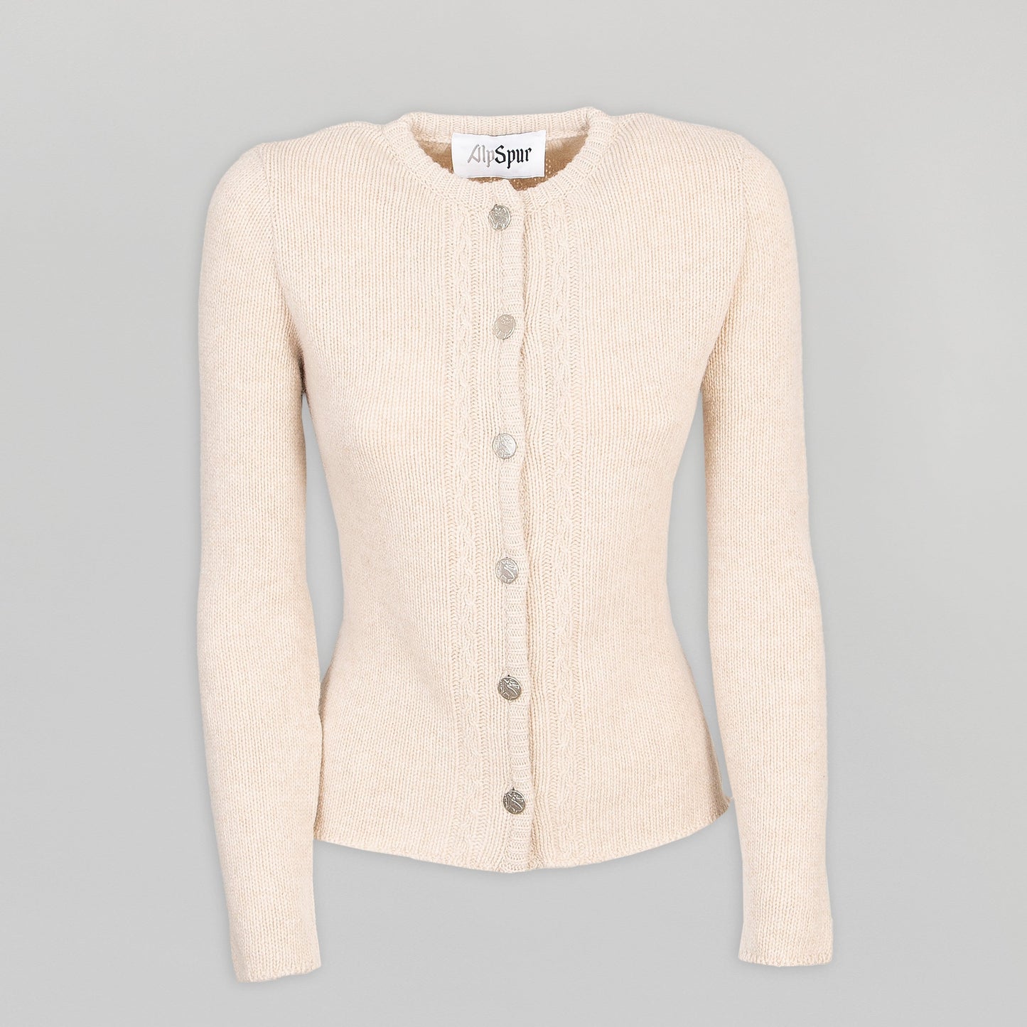 Strickjacke Alpenrose