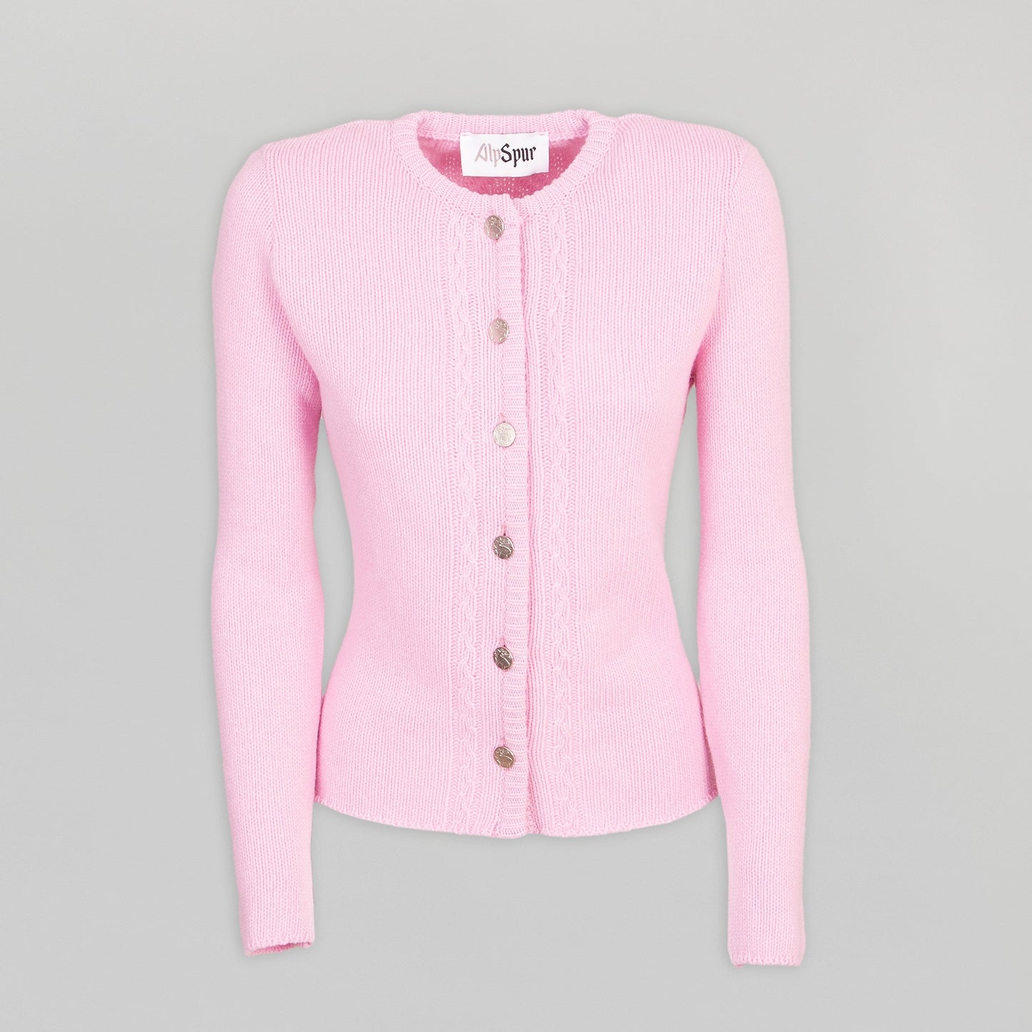 Strickjacke Alpenrose