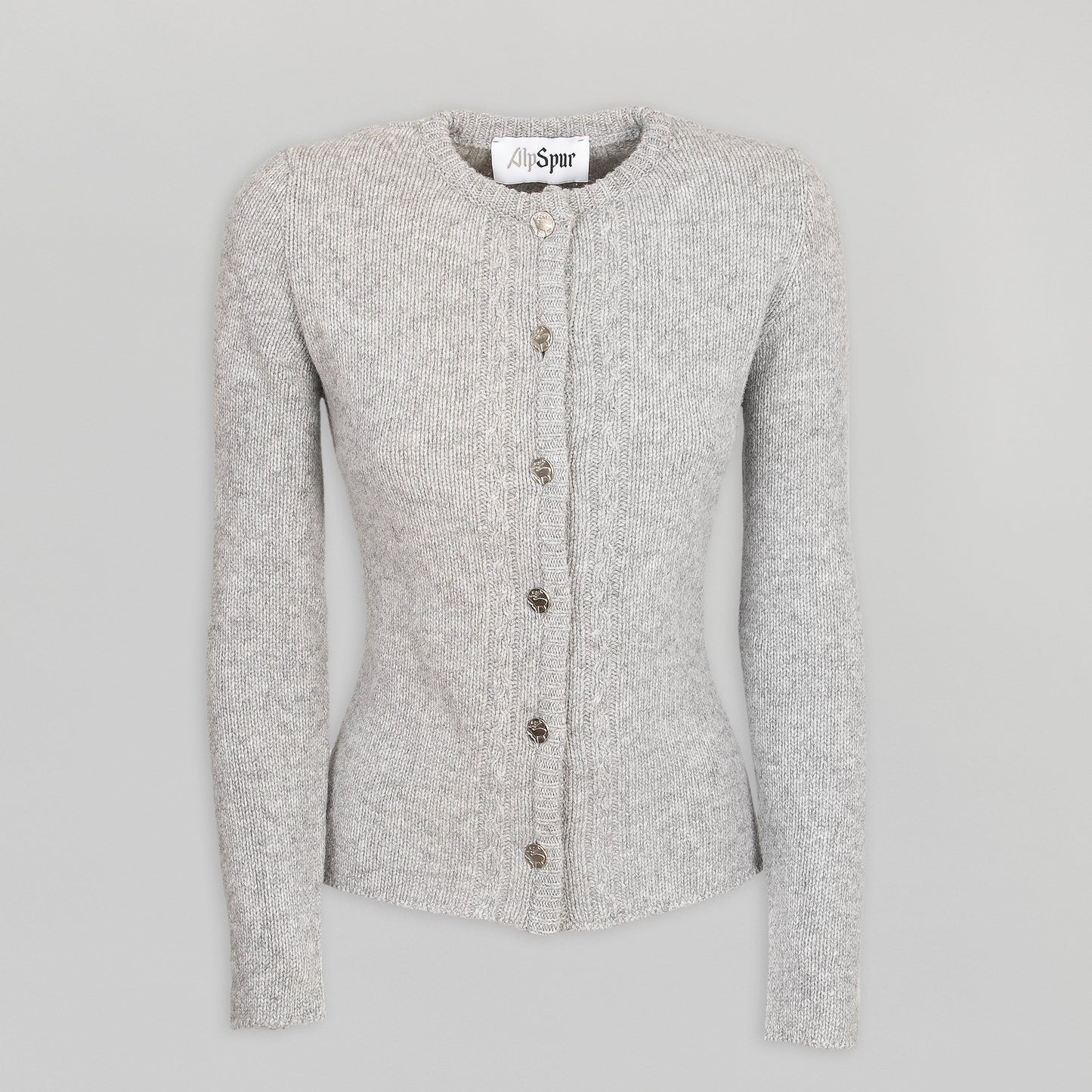 Strickjacke Alpenrose